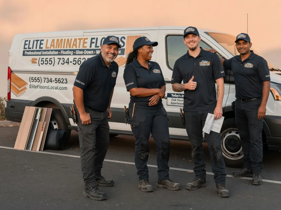 Laminate flooring installation company in Footville, WI